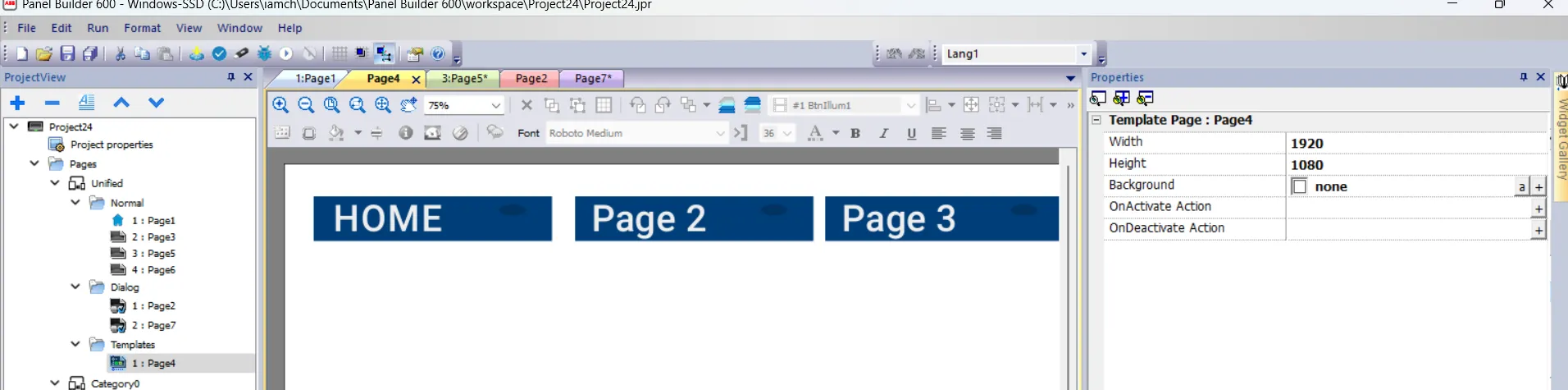 Abb Hmi Page Visualization Customization And Properties Setup With Abb